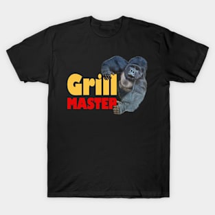 Strong Gorilla Grill Master Grill Party Summer Gift T-Shirt